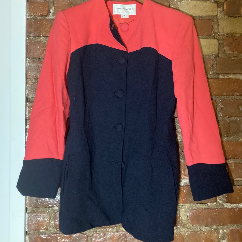 Vintage 1980s wool blazer